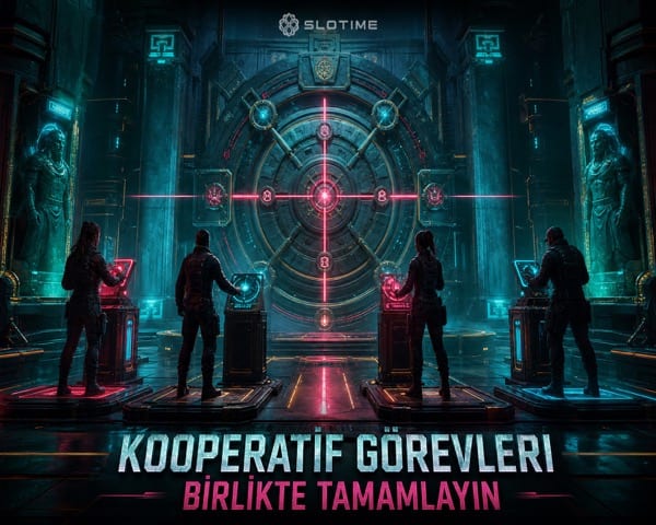 Slotime kooperatif oyunlar - Takım halinde görev tamamlama