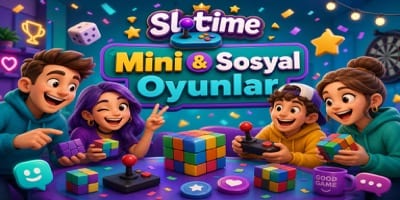 Slotime Mini Oyunlar - Sosyal ve eğlenceli kısa oyunlar