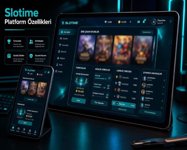 Slotime platform tanıtımı - Kullanıcı dostu arayüz